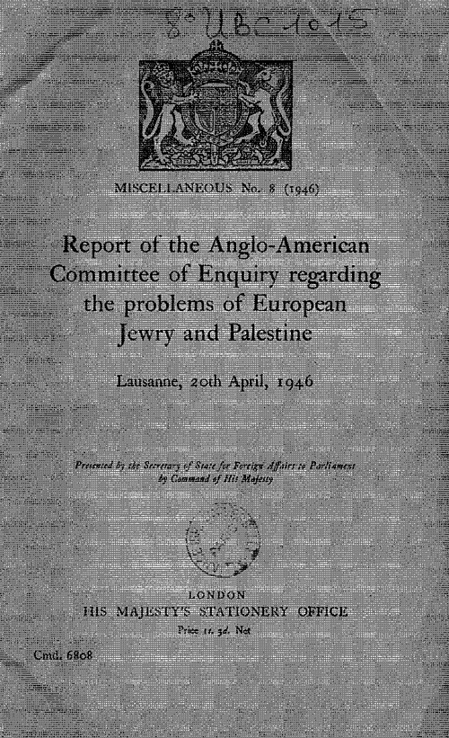 Anglo-American Committee of Inquiry